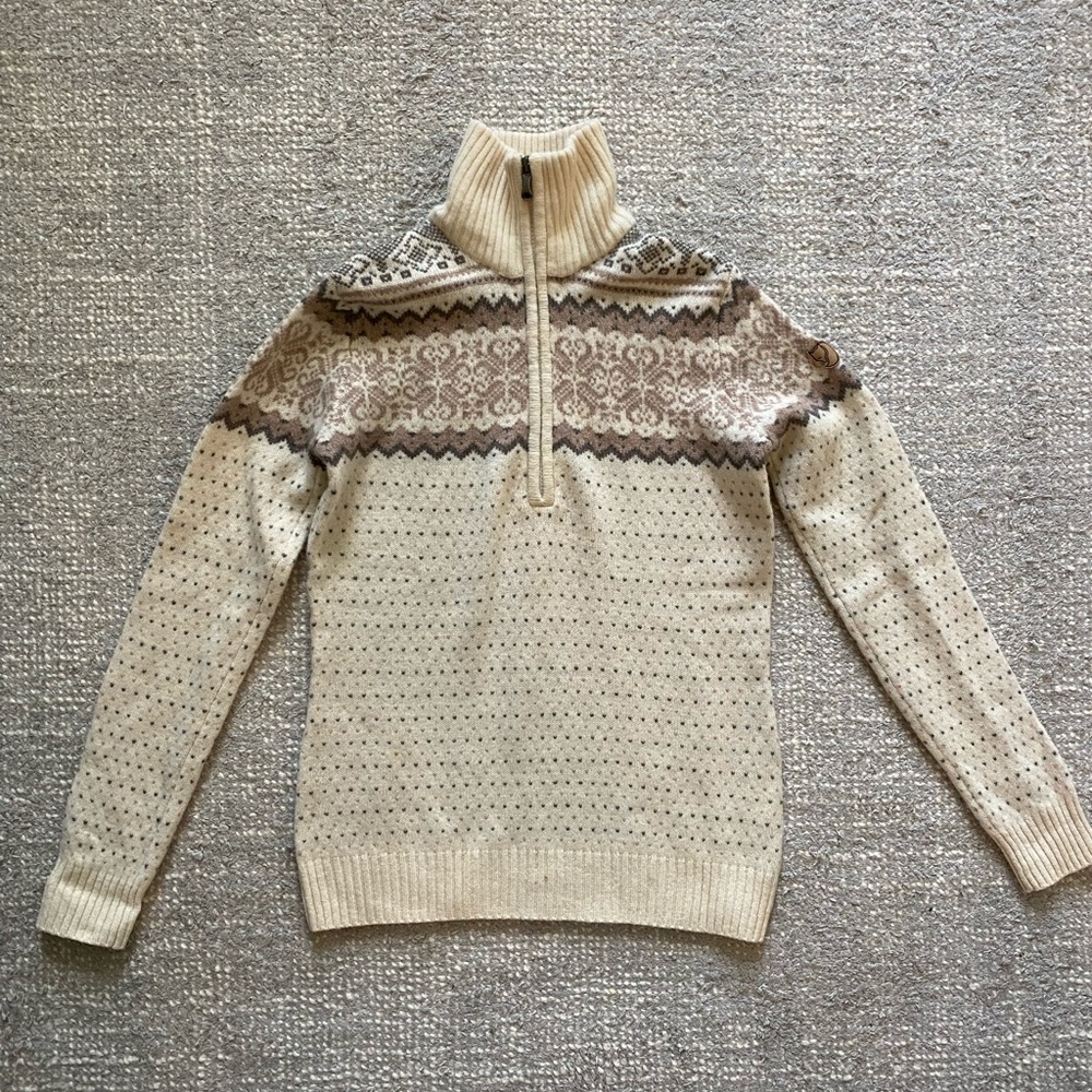 FJÄLL RÄVEN Knit Quarter Zip
